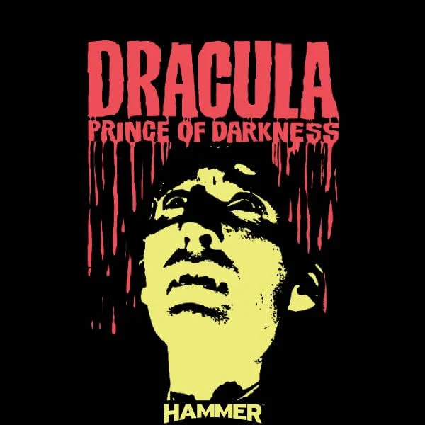 Hammer Horror Dracula Prince Of Darkness Women's T-Shirt - Black