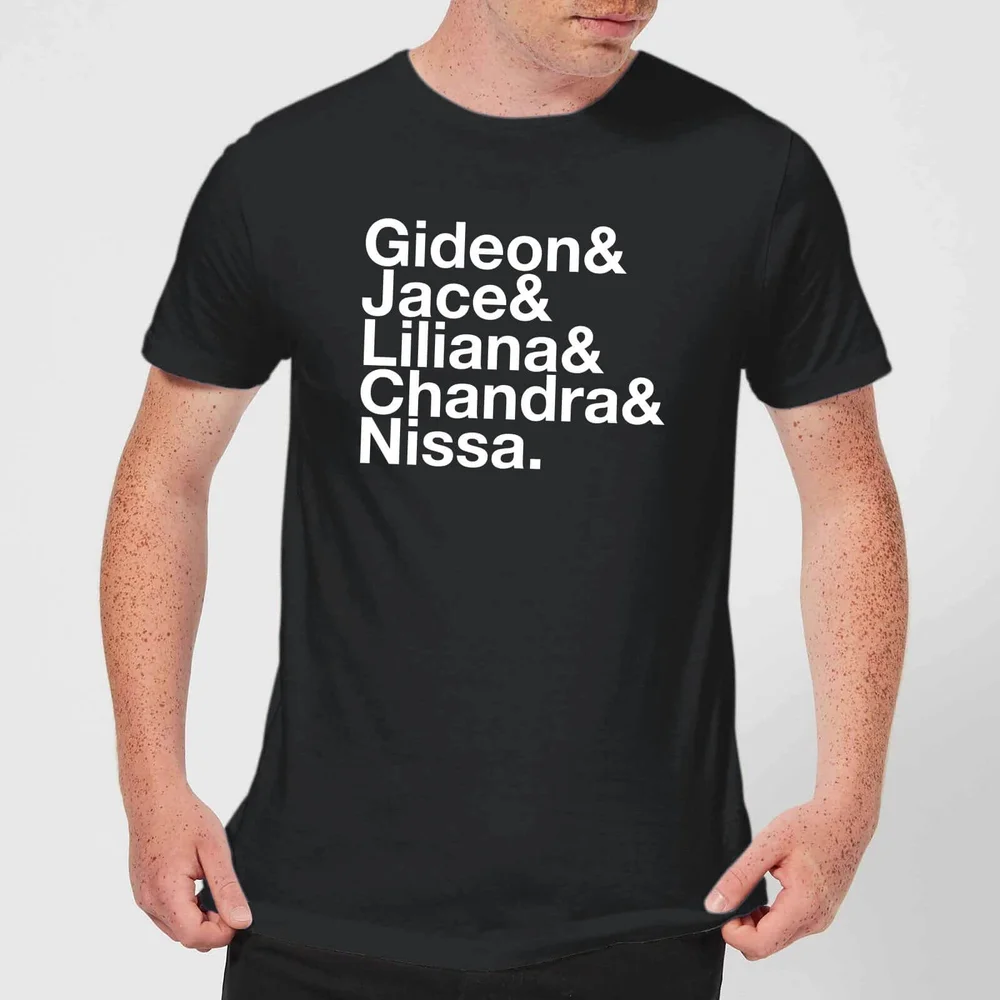 Magic The Gathering Names Men's T-Shirt - Black - S - Black Image 1