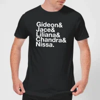 Magic The Gathering Names Men's T-Shirt - Black