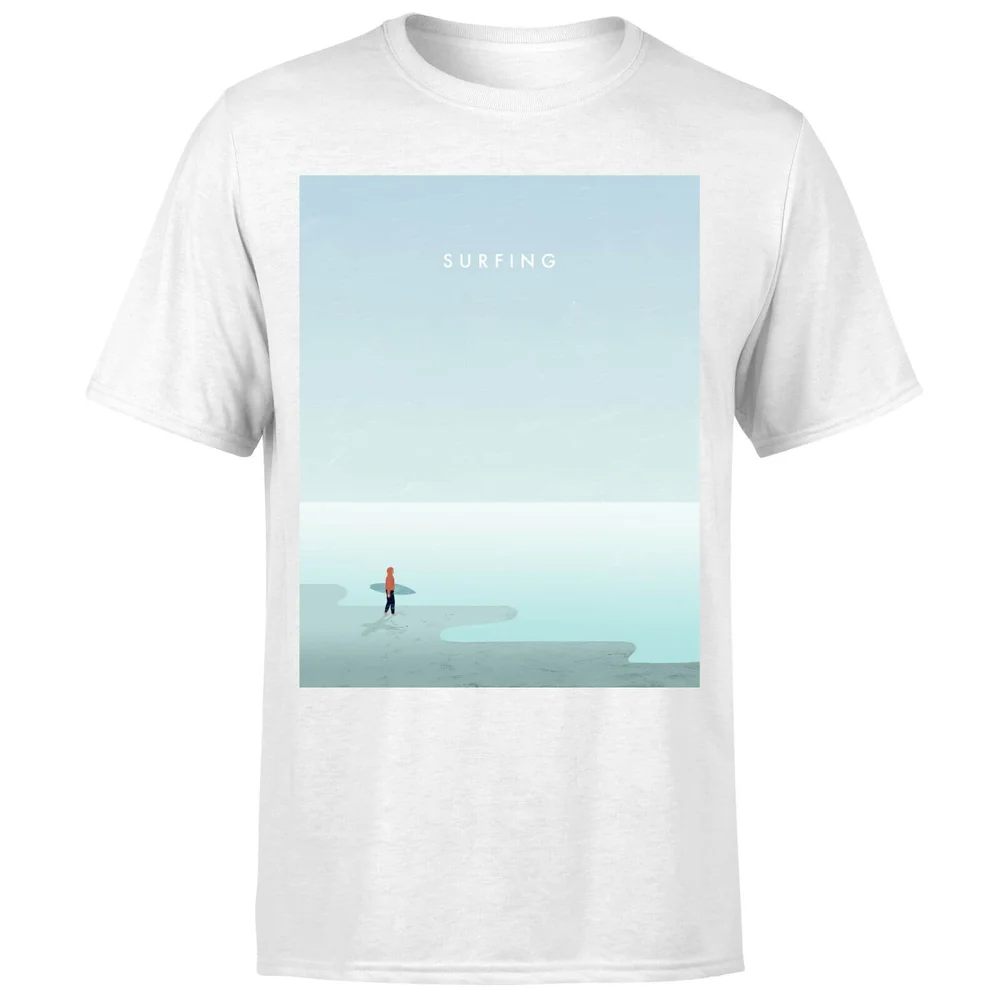 Surfing Men's T-Shirt - White - 5XL Image 1