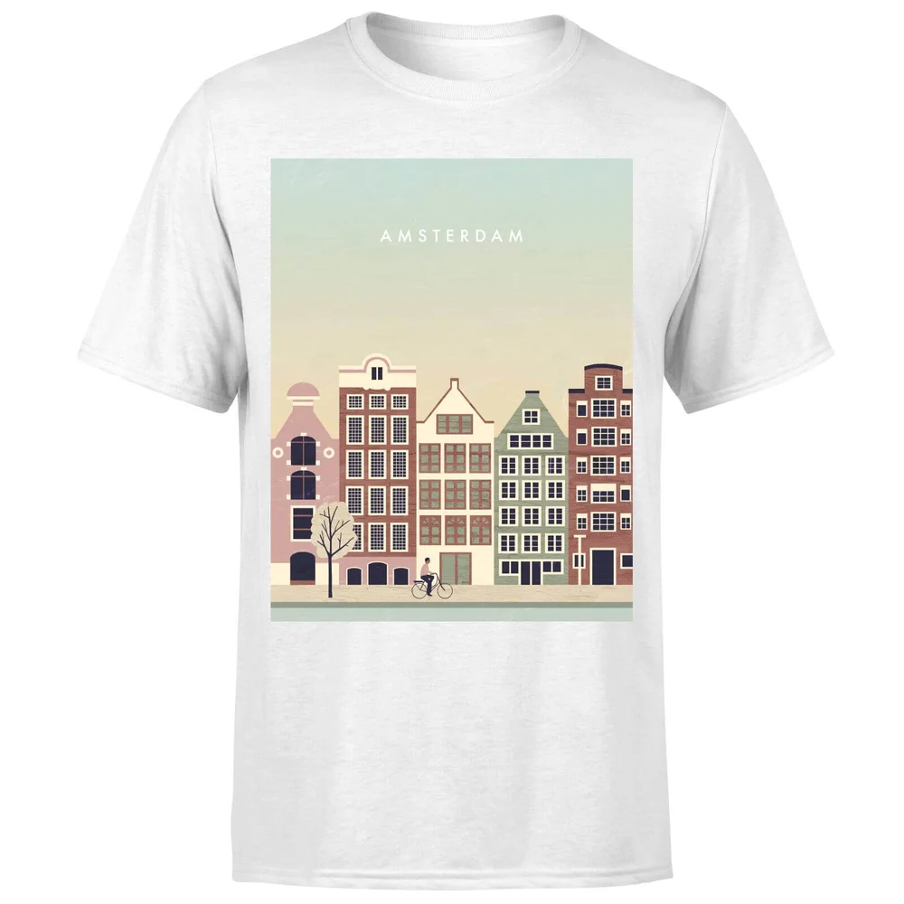 Amsterdam Men's T-Shirt - White - 5XL Image 1