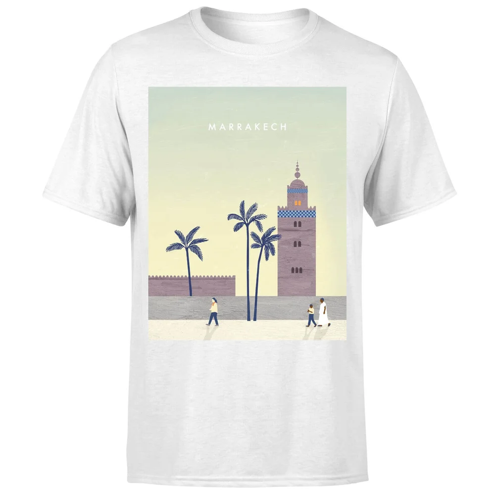Marrakech Men's T-Shirt - White - 5XL Image 1