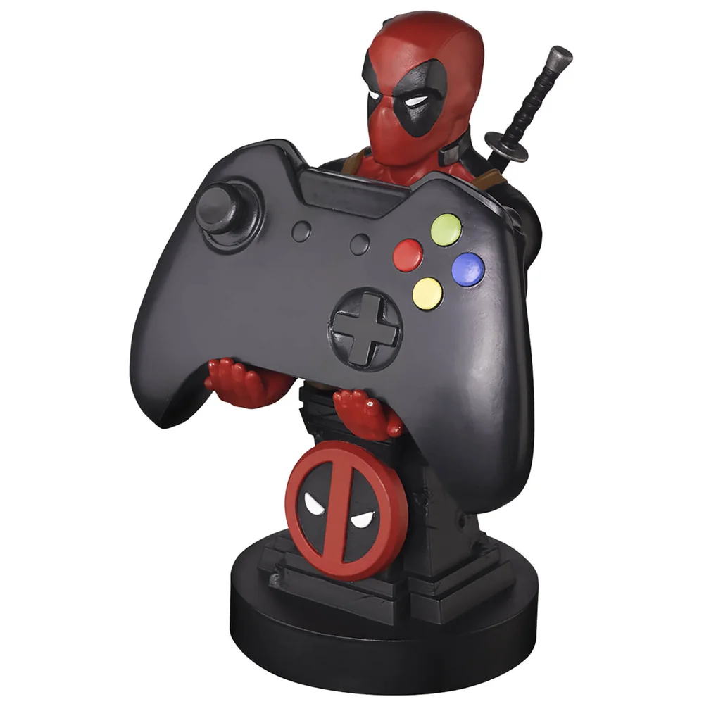 Marvel Collectable Deadpool 8 Inch Cable Guy Controller and Smartphone Stand Image 1