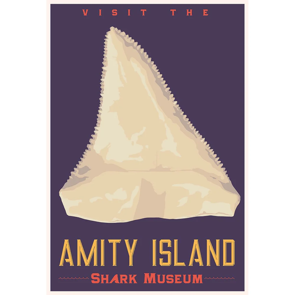 Jaws "Shark Museum" by Steve Thomas Limited Edition 13 x 19 Inch Fine Art Giclee - SDCC Exclusive Image 1