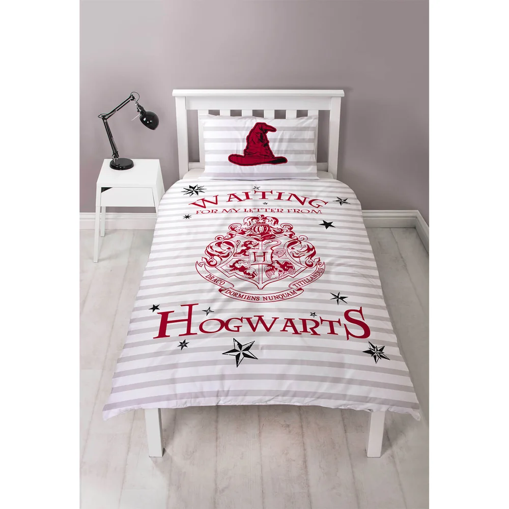 Harry Potters Letters Duvet Set - Single Image 1