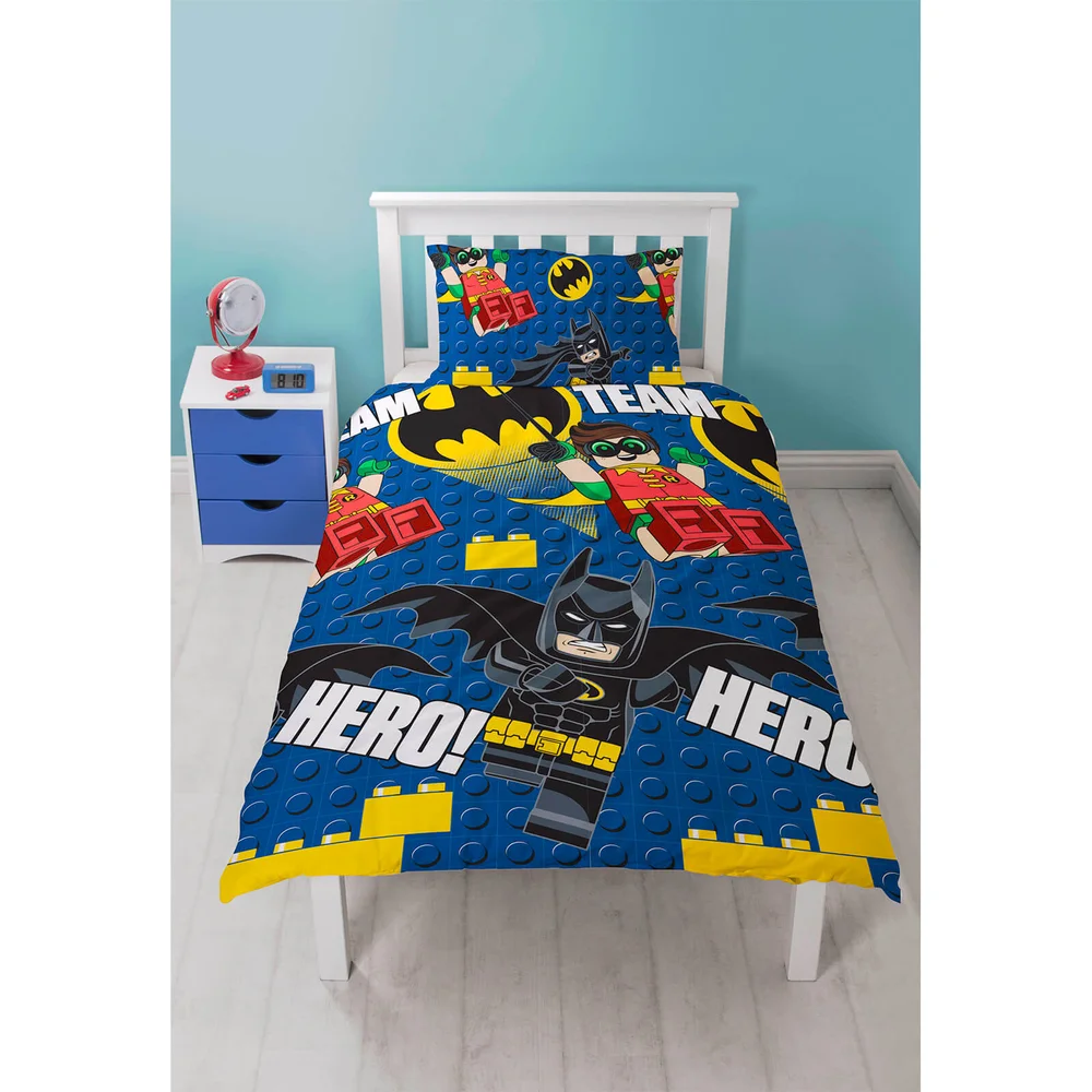 Lego Batman Movie Hero Duvet Set - Single Image 1