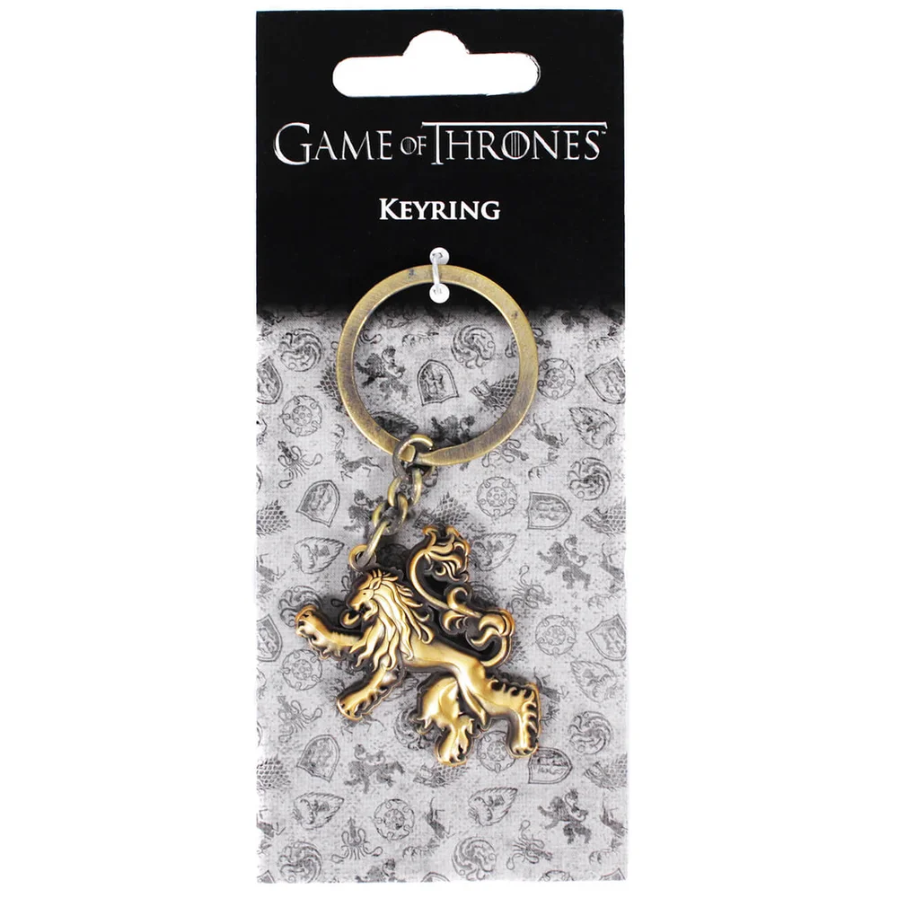 Game of Thrones Lannister Keyring Image 1