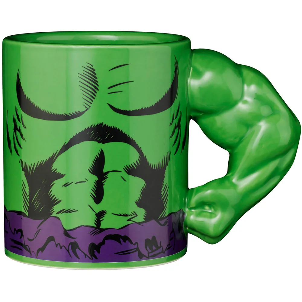 Meta Merch Marvel Incredible Hulk Arm Mug Image 1