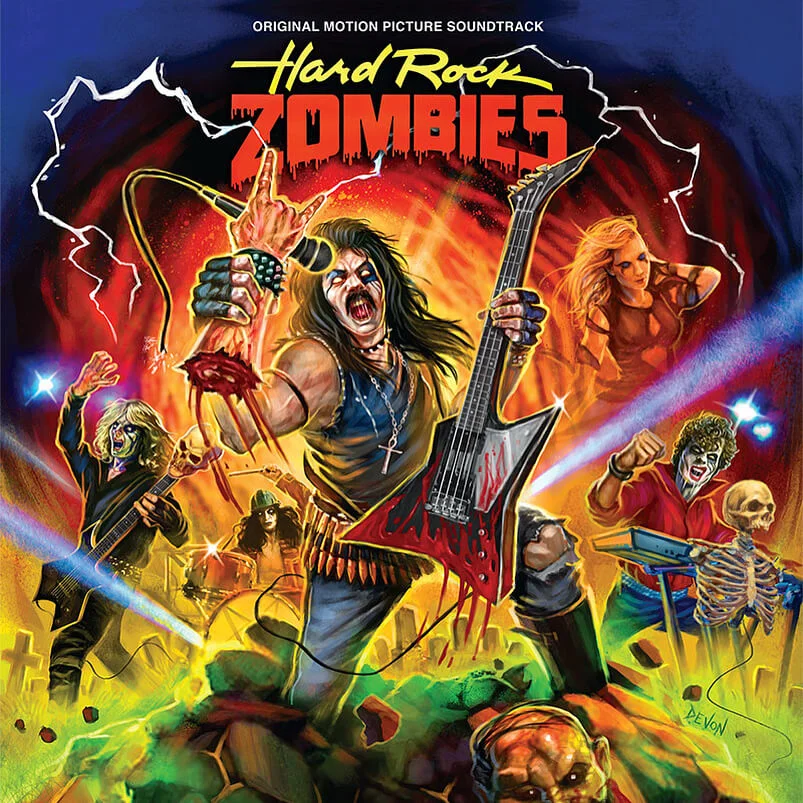Hard Rock Zombies - Original Motion Picture Soundtrack Colour Vinyl LP Image 1