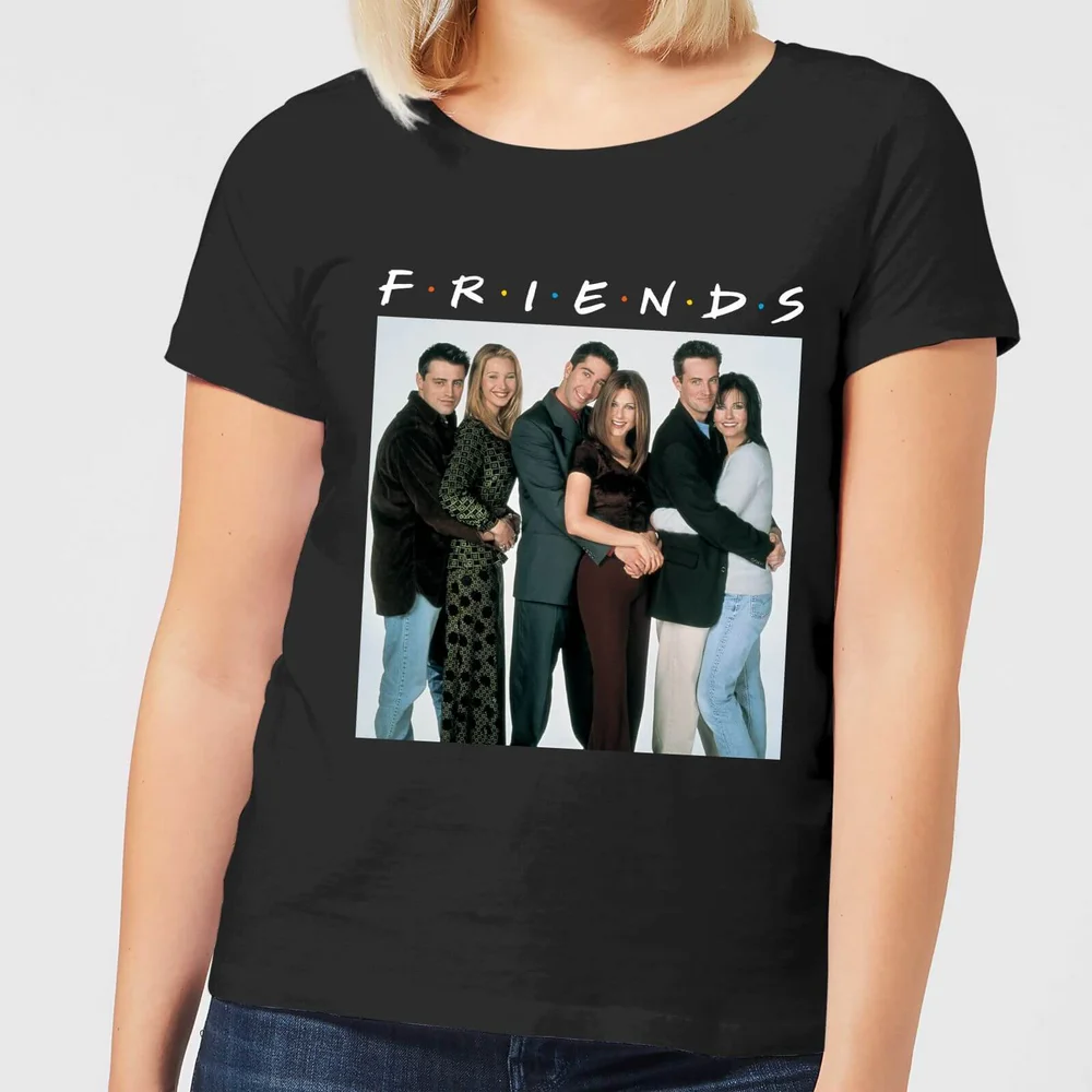 Friends Group Shot Women's T-Shirt - Black - S Image 1