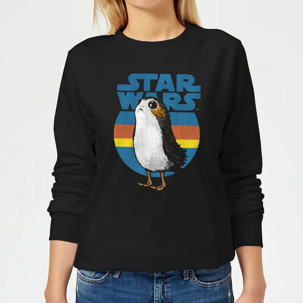 Star Wars Porg Women's Sweatshirt - Black - S Image 1