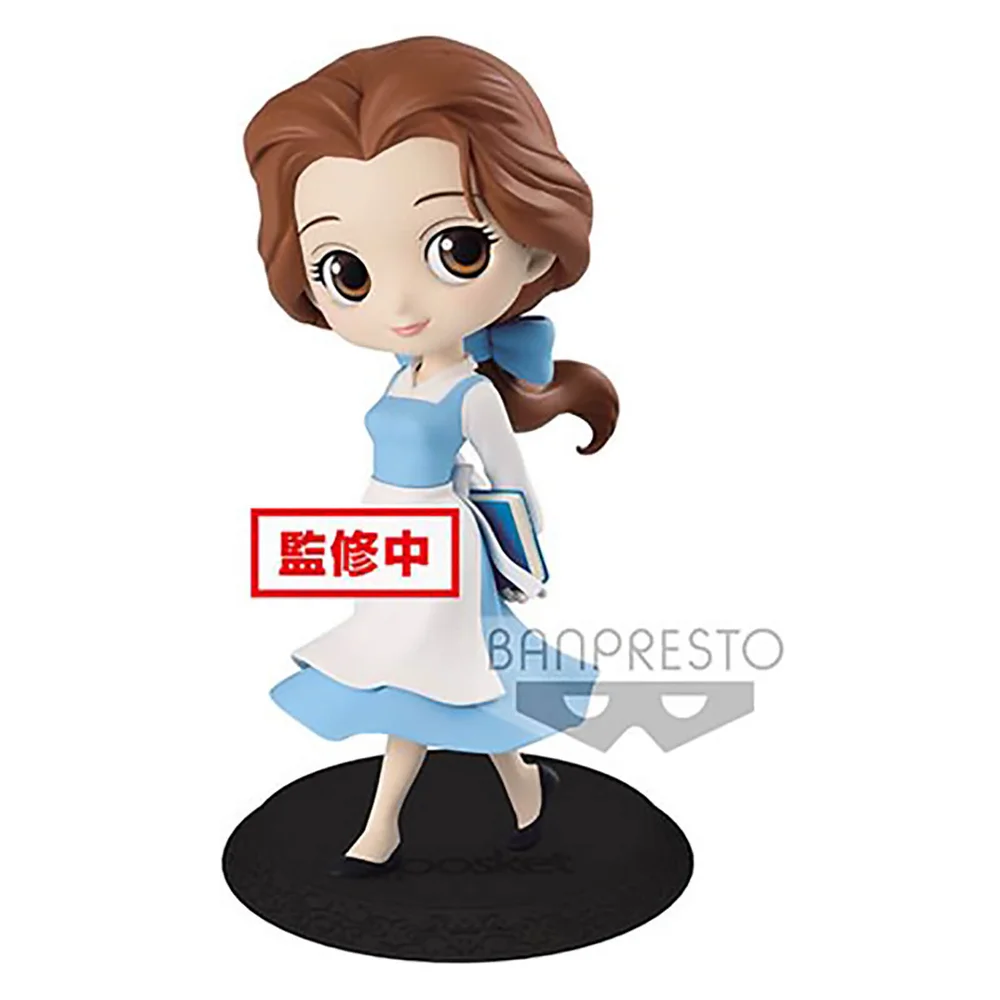 Banpresto Q Posket Disney Beauty and the Beast Belle Country Style Figure 14cm (Pastel Colour Version) Image 1