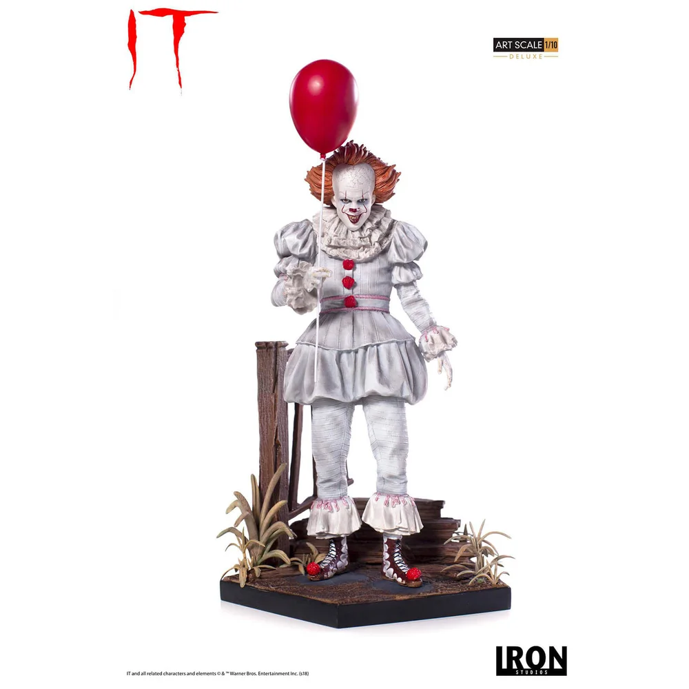 Iron Studios Stephen King's IT 2017 Deluxe Art Scale Statue 1/10 Pennywise 25 cm Image 1