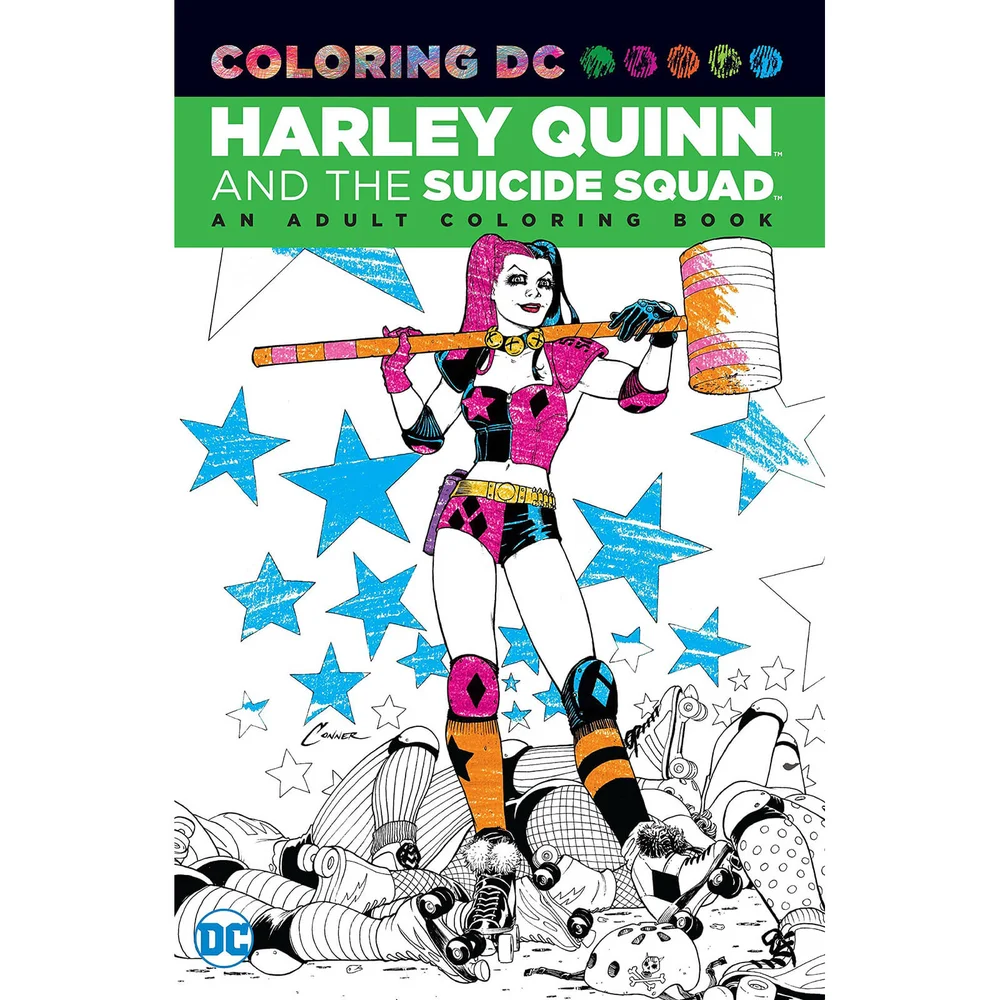 DC Comics Harley Quinn & Suicide Squad An Adult Coloring Book (Graphic Novel) Image 1