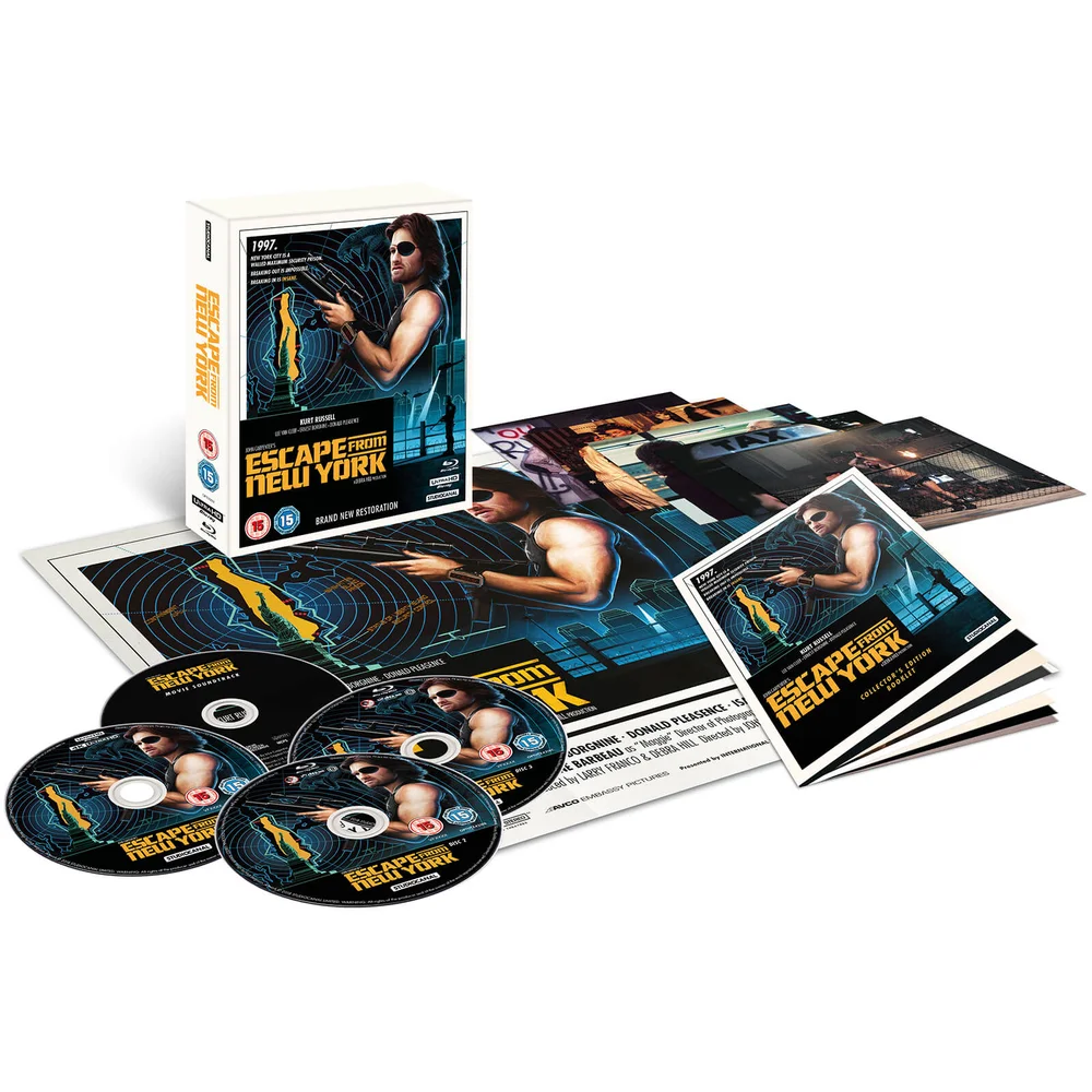 Escape from New York – Collector’s Edition (4K Ultra HD and Blu-Ray) Image 1