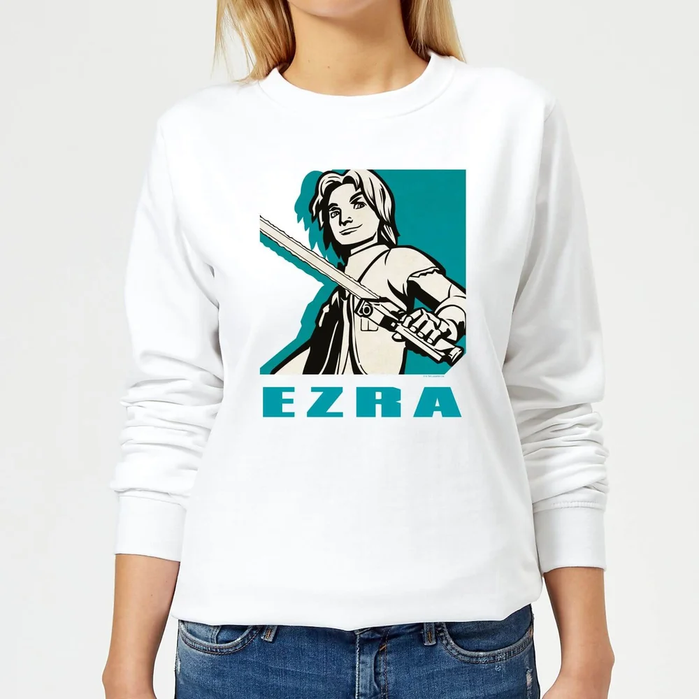 Star Wars Rebels Ezra Women's Sweatshirt - White - S - White Image 1