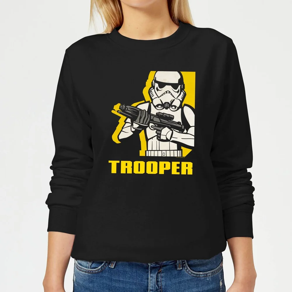 Star Wars Rebels Trooper Women's Sweatshirt - Black - S Image 1