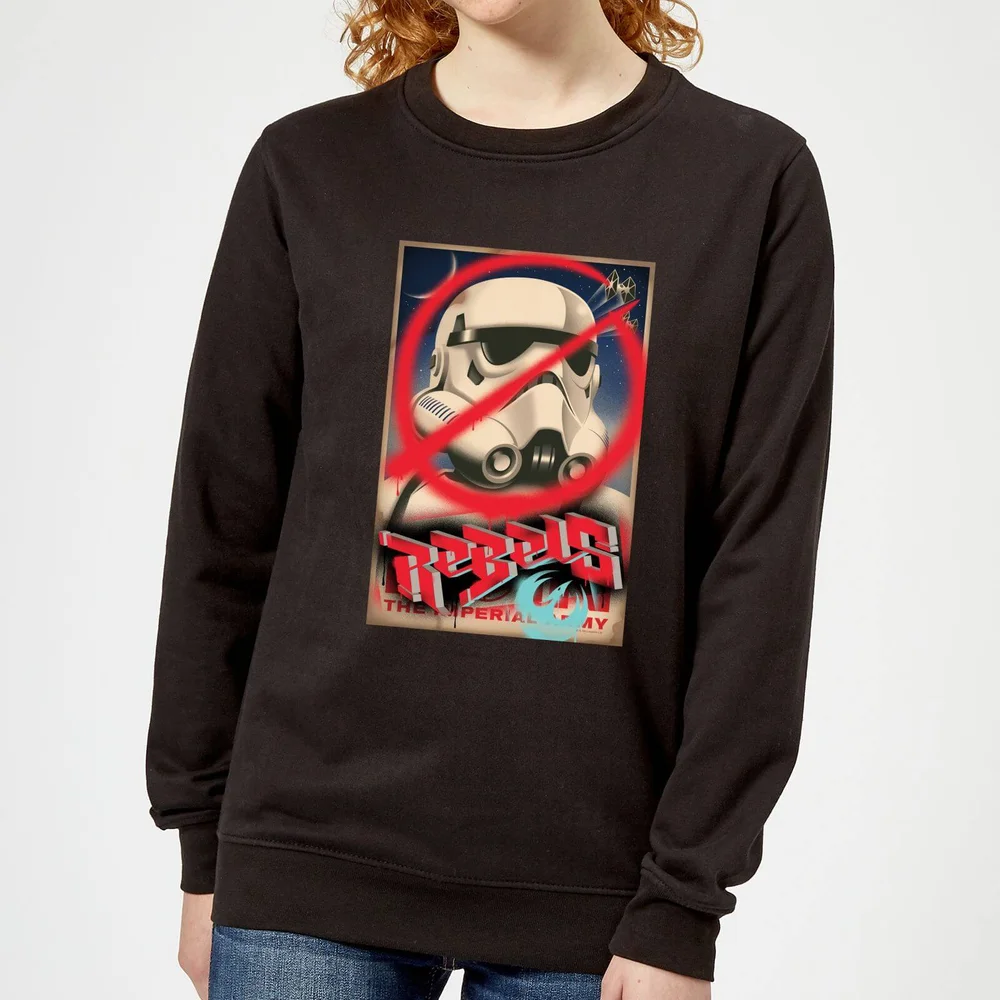 Star Wars Rebels Poster Women's Sweatshirt - Black - S Image 1