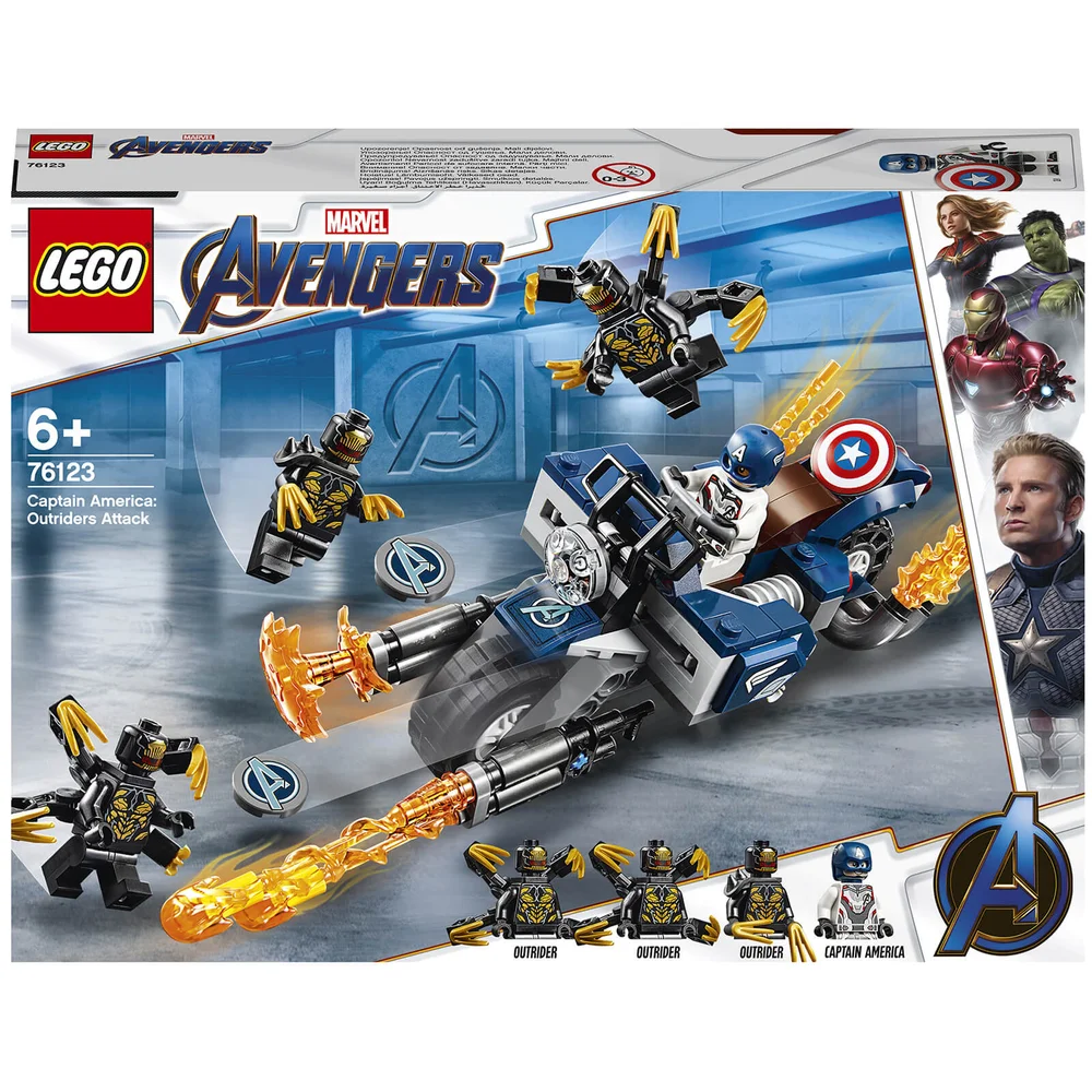 LEGO Marvel Avengers Outriders Attack Toy (76123) Image 1
