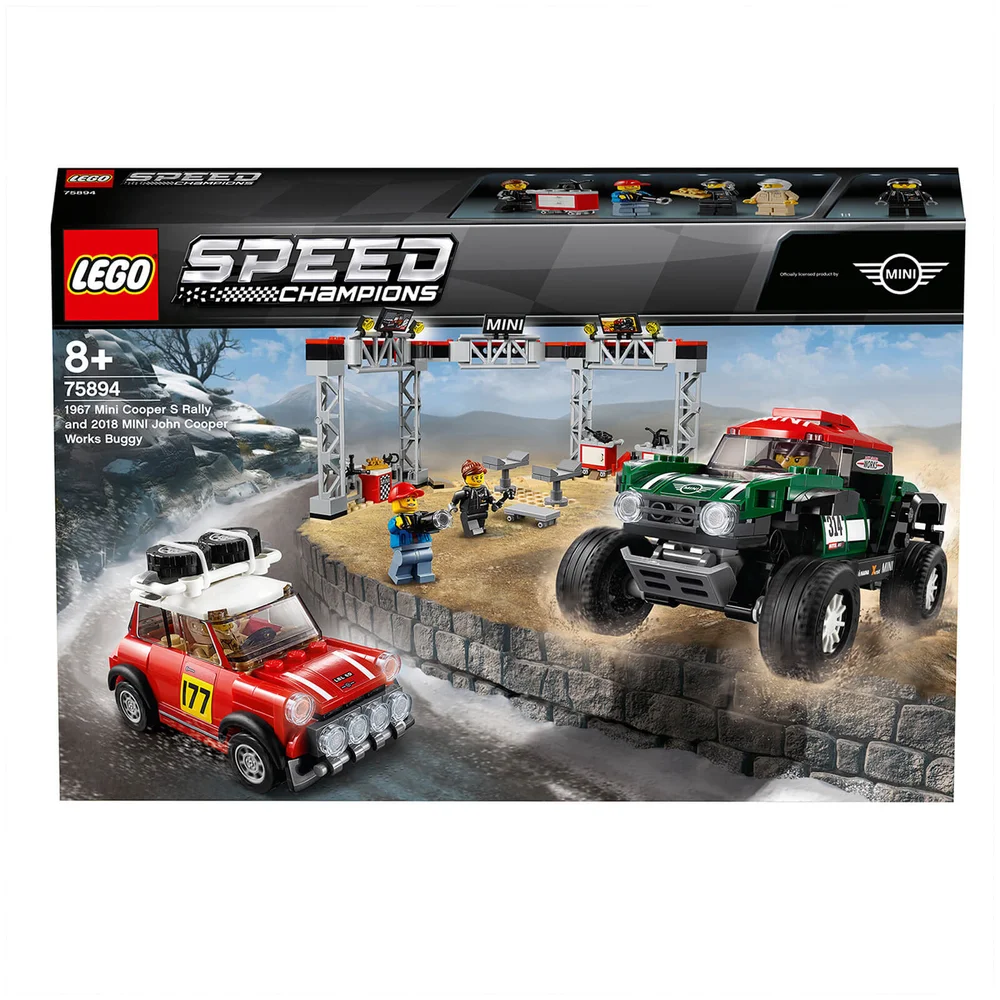 LEGO Speed Champions: Mini Cooper Rally & Buggy Car Toys (75894) Image 1
