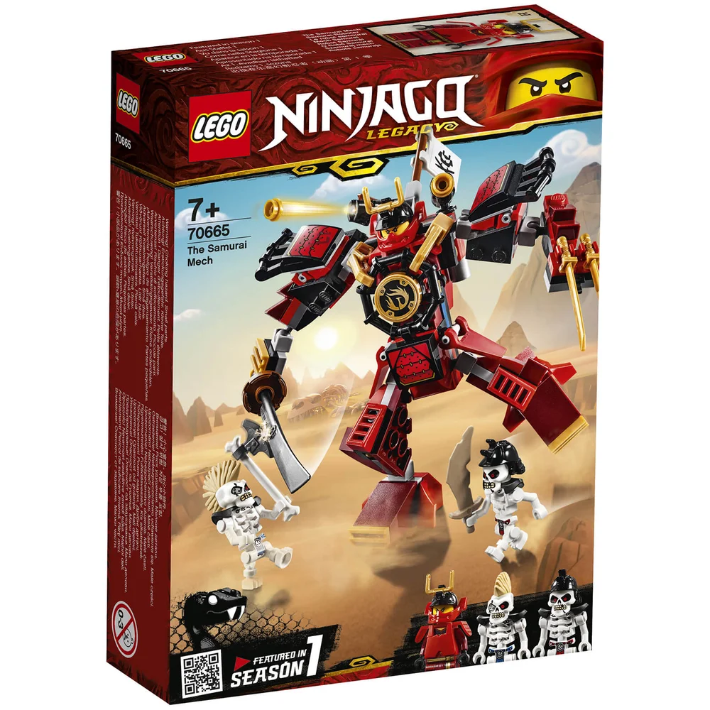 LEGO NINJAGO: The Samurai Mech Action Figure (70665) Image 1