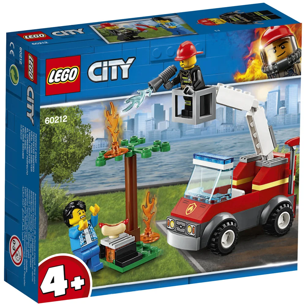 LEGO City: Barbecue Burn Out Toy with Fire Truck (60212) Image 1