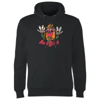 Rick and Morty Scary Terry Hoodie - Black - undefined undefined