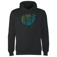Rick and Morty Wubba Lubba Dub Dub Hoodie - Black - undefined undefined