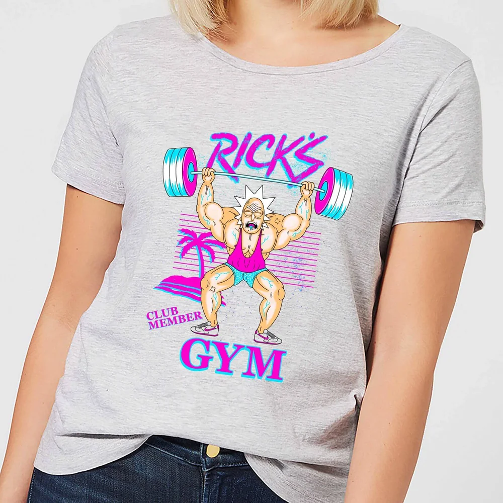 Rick and Morty Rick Gym Women's T-Shirt - Grey - S Image 1