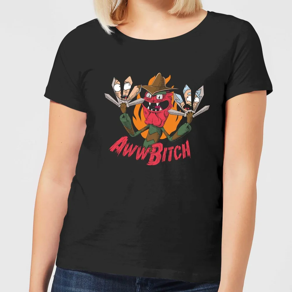 Rick and Morty Scary Terry Women's T-Shirt - Black - S Image 1