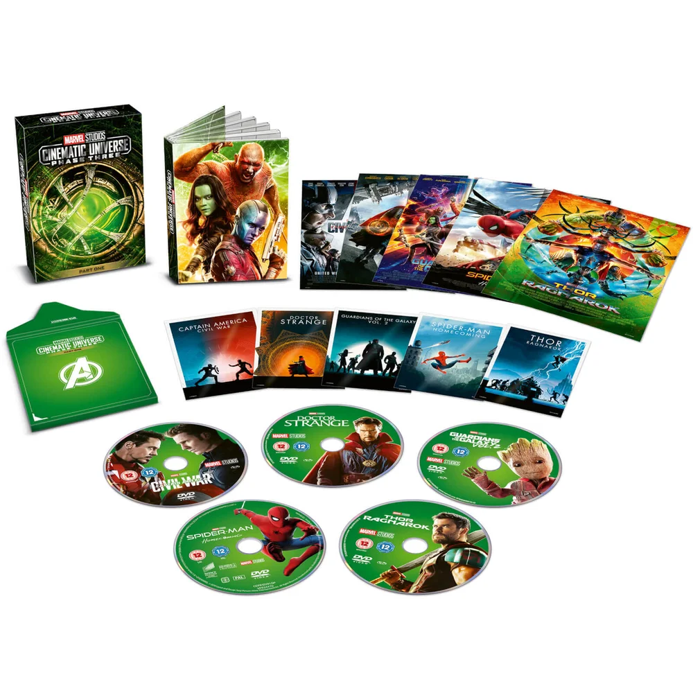 Marvel Studios Collector's Edition Box Set - Phase 3 Part 1 Image 1