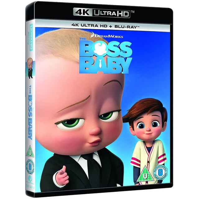 The Boss Baby - 2018 Artwork Refresh - 4K Ultra HD (Includes Blu-Ray)