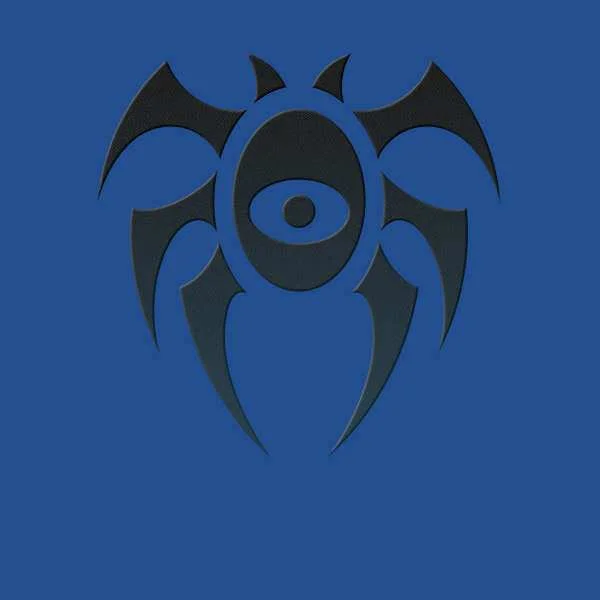 Magic The Gathering Dimir Symbol Men's T-Shirt - Royal Blue