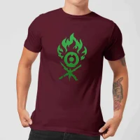 Magic The Gathering Gruul Symbol Men's T-Shirt - Burgundy