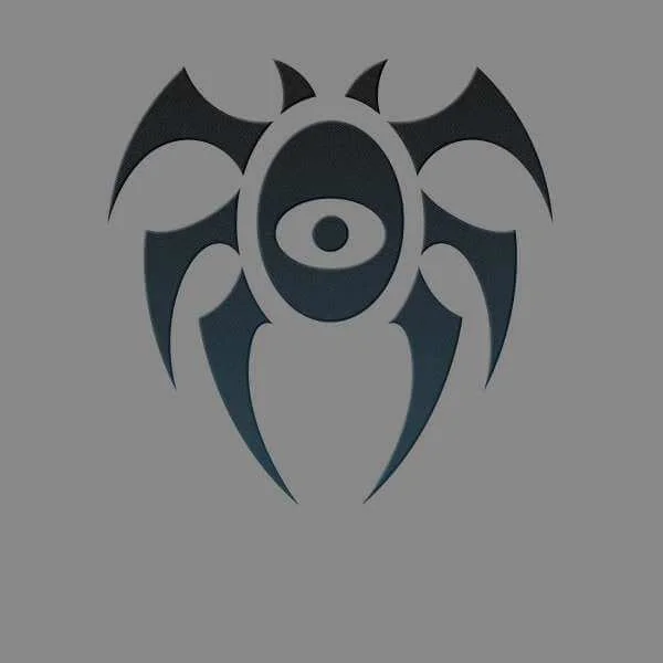 Magic The Gathering Dimir Symbol Sweatshirt - Grey