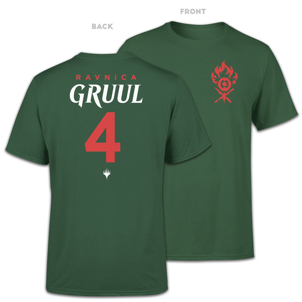 Magic The Gathering Gruul Sports Men's T-Shirt - Forest Green - L Image 1