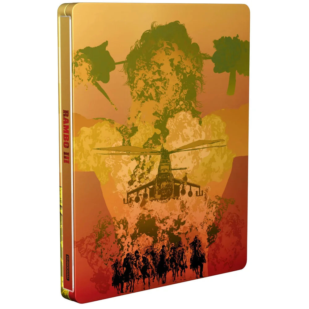 Rambo Part III - Zavvi Exclusive (Blu-Ray & 4K Ultra HD) - Steelbook Image 1