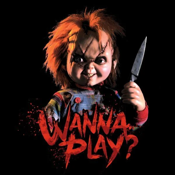 Chucky Wanna Play? Women's T-Shirt - Black