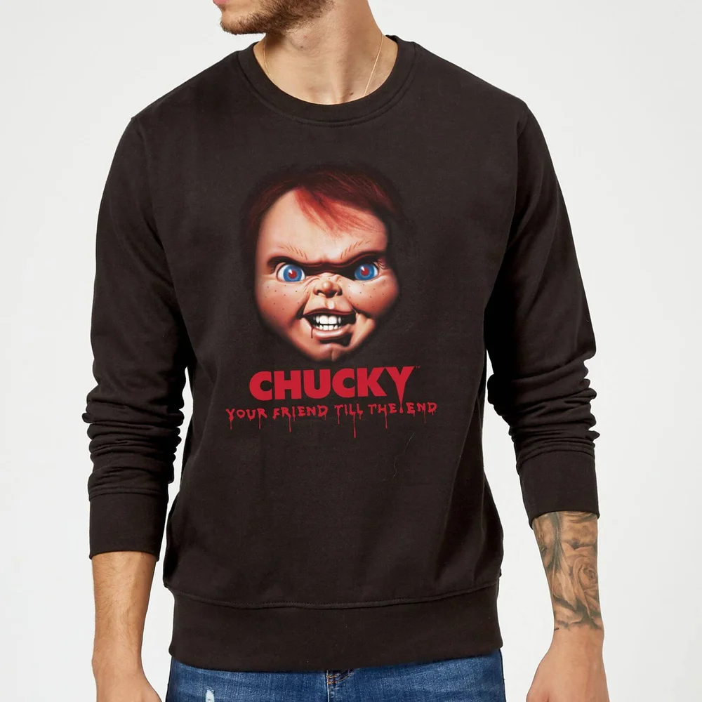 Chucky Friends Till The End Sweatshirt - Black - S Image 1