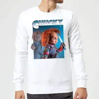 Chucky Nasty 90's Sweatshirt - White - undefined undefined