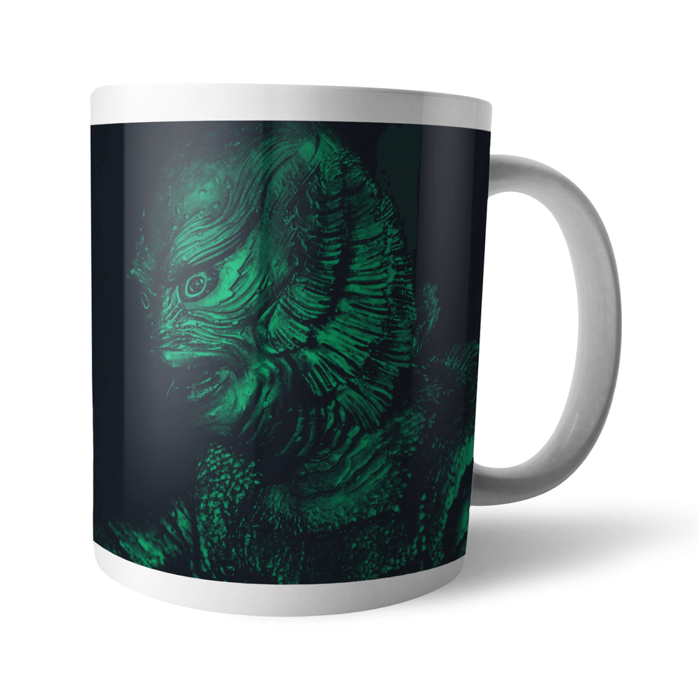 Universal Monsters Creature From The Black Lagoon Retro Mug Image 1
