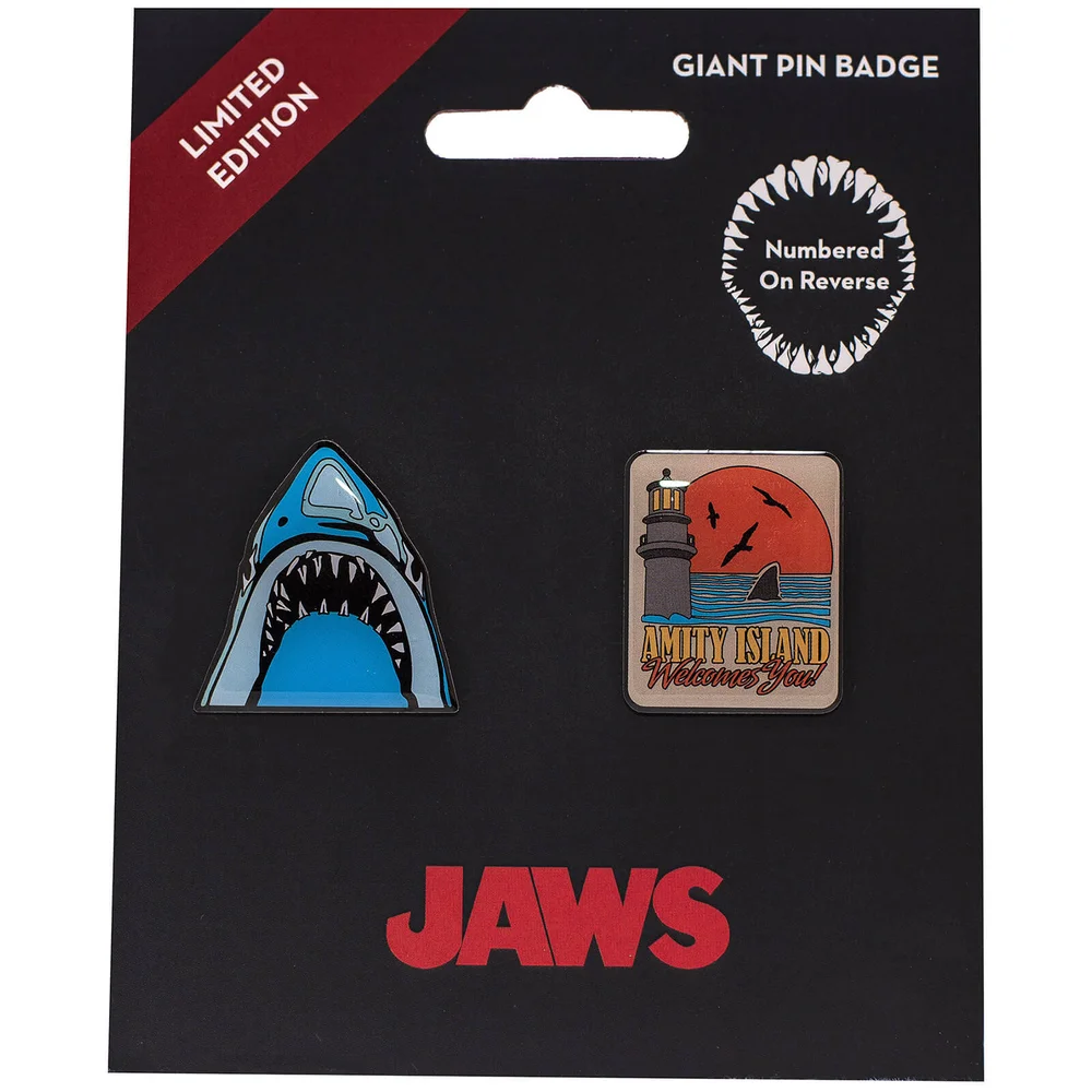 Jaws Limited Edition Pin Badge Set Image 1