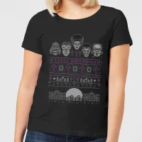 Universal Monsters I Prefer Halloween Women's T-Shirt - Black - undefined undefined