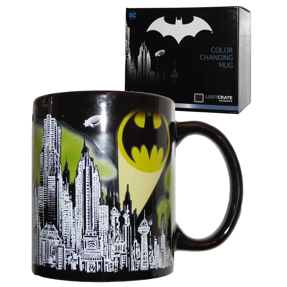 DC Comics Batman Gotham Bat-signal Colour Change Mug Image 1