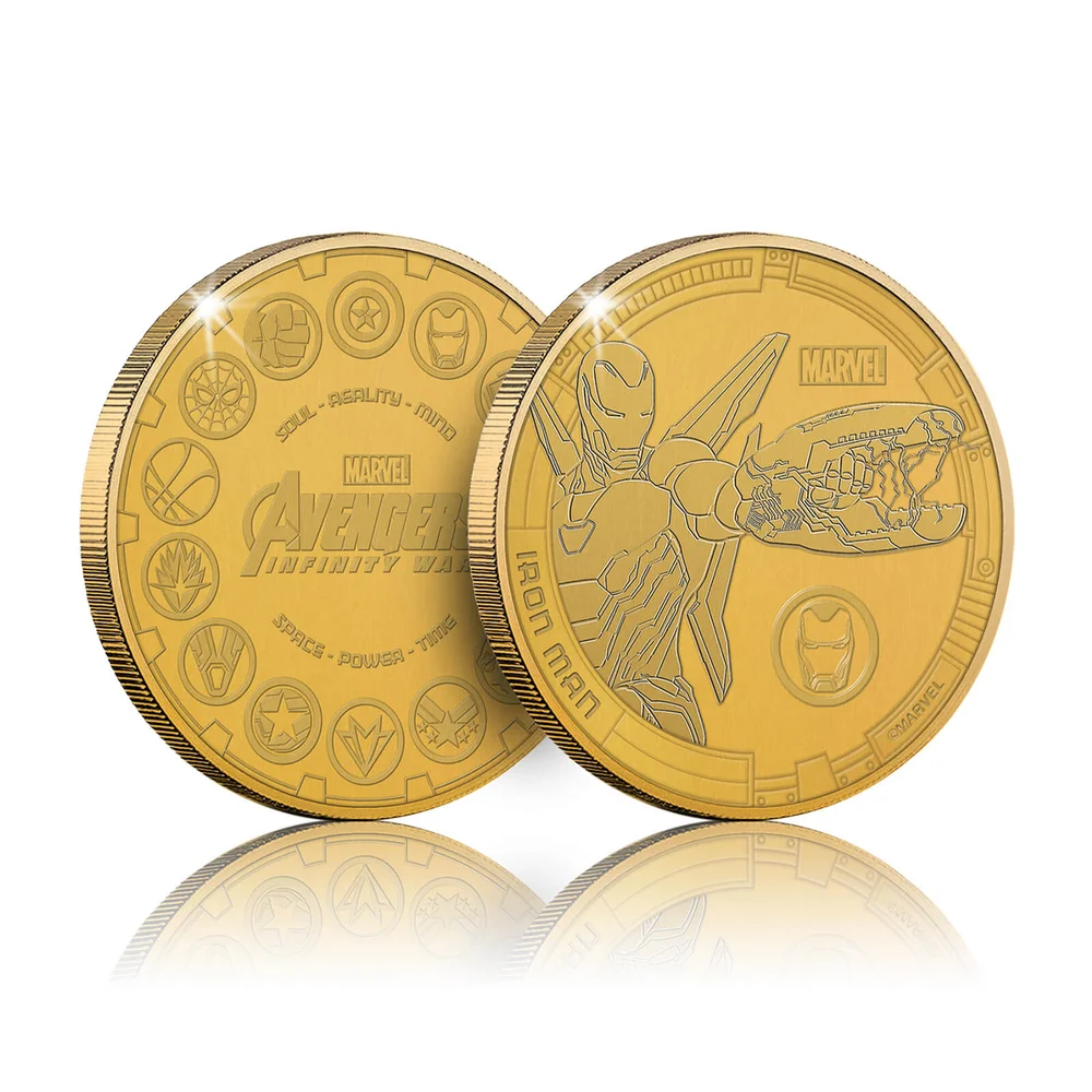 Collectable Marvel Infinity War Commemorative Coin: Iron Man - Zavvi Exclusive (Limited to 1000) Image 1