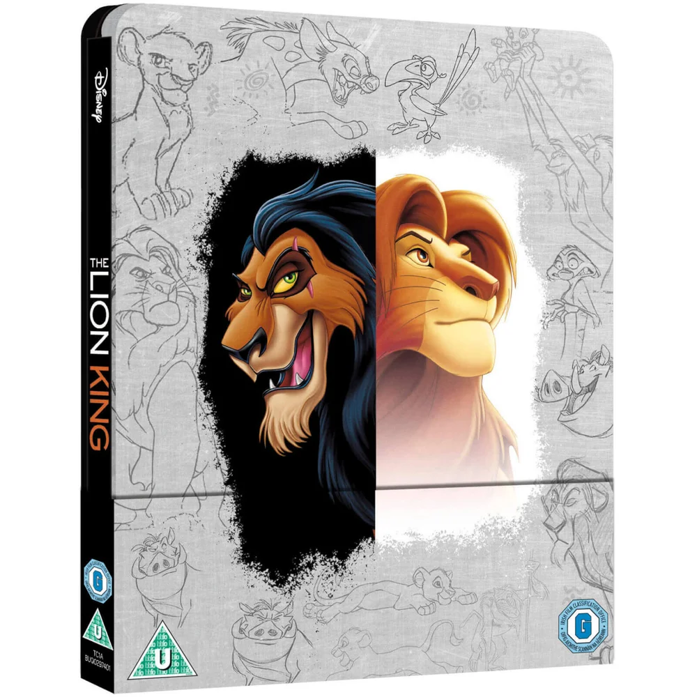 The Lion King Zavvi Exclusive (Blu-ray & 4K Ultra HD) Steelbook Image 1