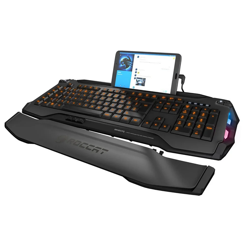 Roccat ROC-12-232-GY Skeltr Smart Communication RGB Gaming Keyboard Image 1