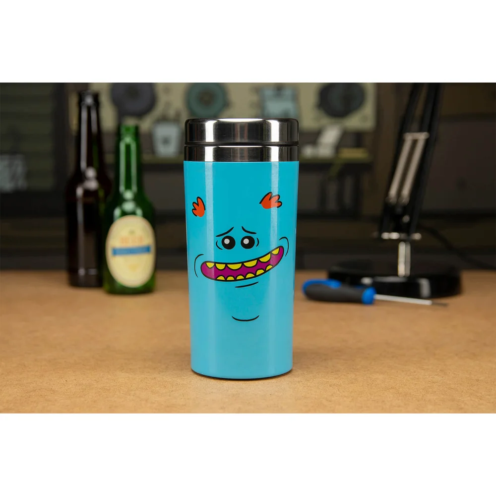 Rick and Morty Mr. Meeseeks Travel Mug Image 1