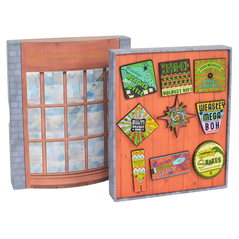Harry Potter Weasleys' Wizard Wheezes Pin Set Image 1