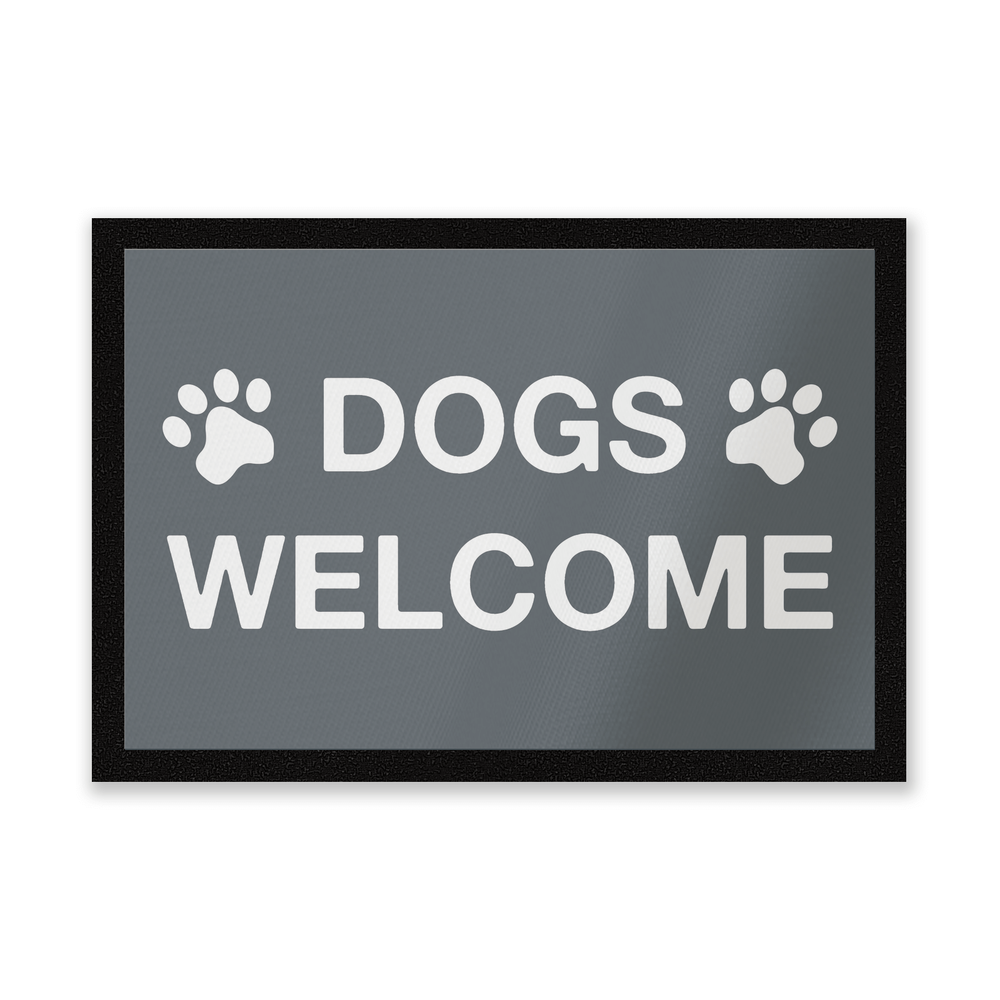 Dogs Welcome Entrance Mat Image 1
